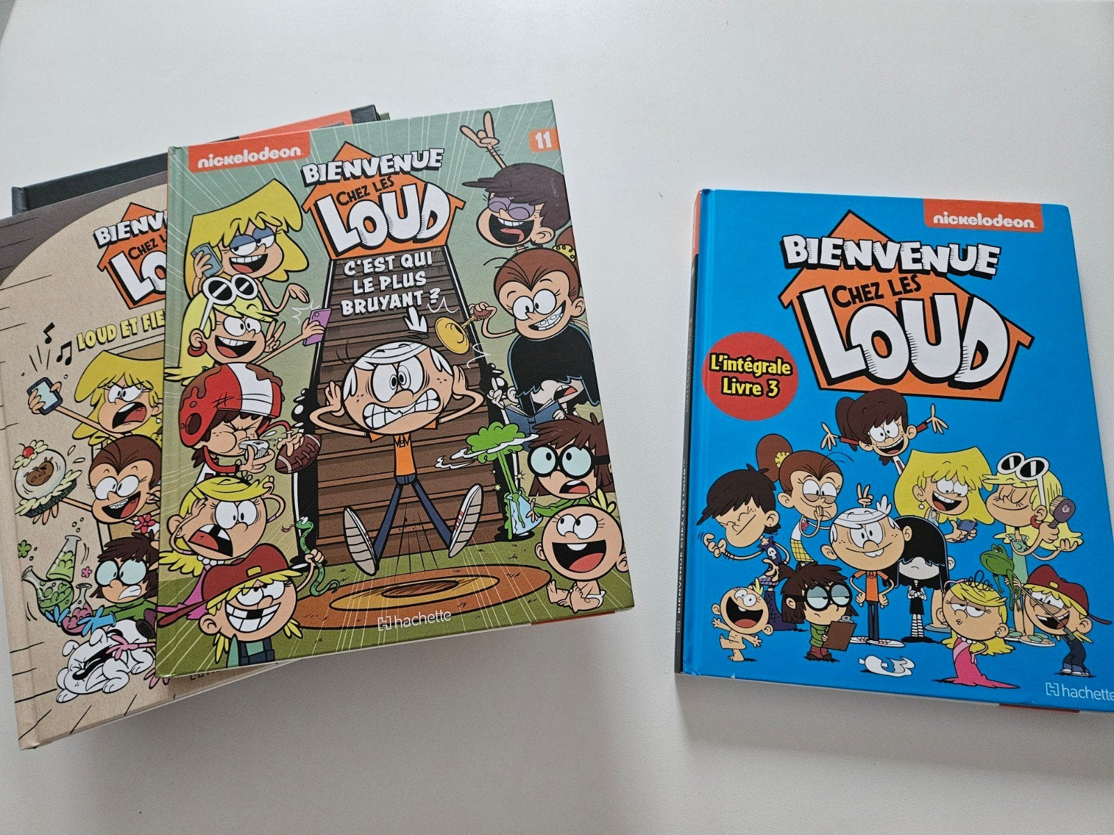 Lot de 8 BD Bienvenue chez les Loud, Enlèvement