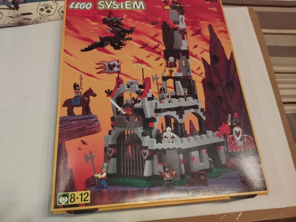 Lego 6097 Nachtkasteel van de Heer, Ophalen, Inclusief instructies, Lego, Zo goed als nieuw