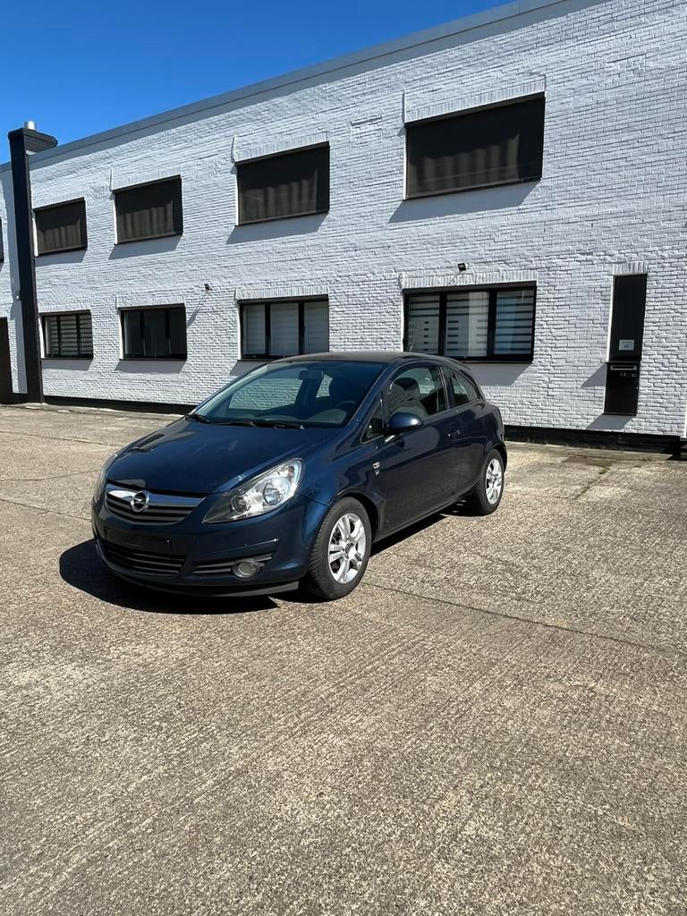 Opel Corsa Gekeurd, Auto's, Voorwielaandrijving, Euro 5, Zwart, Blauw