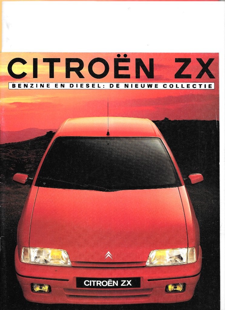 CITROËN ZX, Livres, Autos | Brochures & Magazines, Enlèvement ou Envoi, Utilisé, Citroën