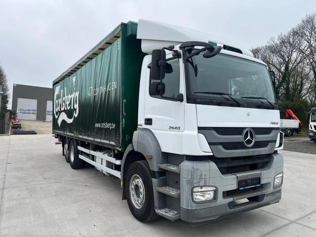 Mercedes-Benz AXOR 2640 - DRANKENOPBOUW - LAADBRUG DHOLLANDI, Autos, Camions, Euro 5, Achat, Mercedes-Benz, Caméra