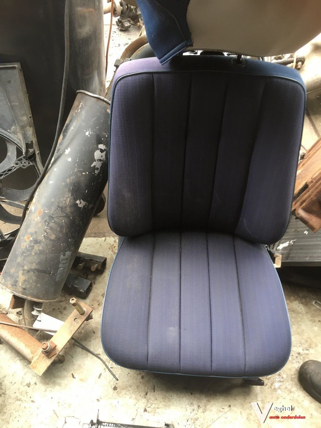 Mercedes W124 Station / sedan Bijrjdersstoel 1 type blauw, Auto-onderdelen, Ophalen, Gebruikt, -, -