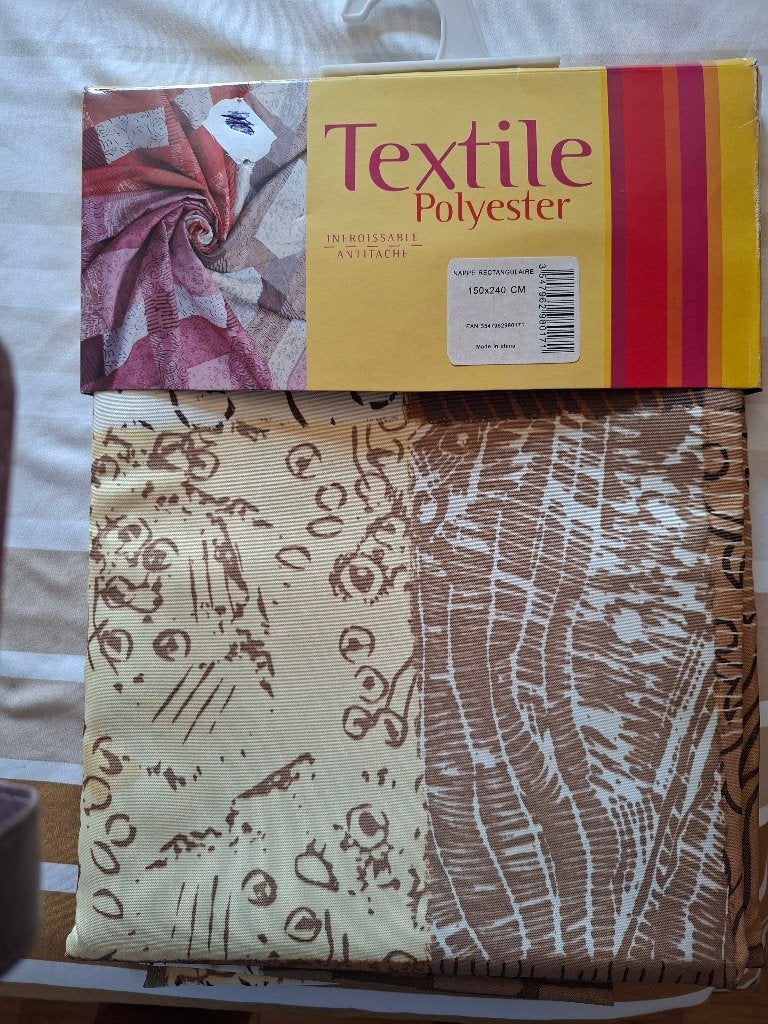 nouvelle nappe rectangulaire 150/240cm, Maison & Meubles, Neuf, 240 cm, Nappe, Enlèvement
