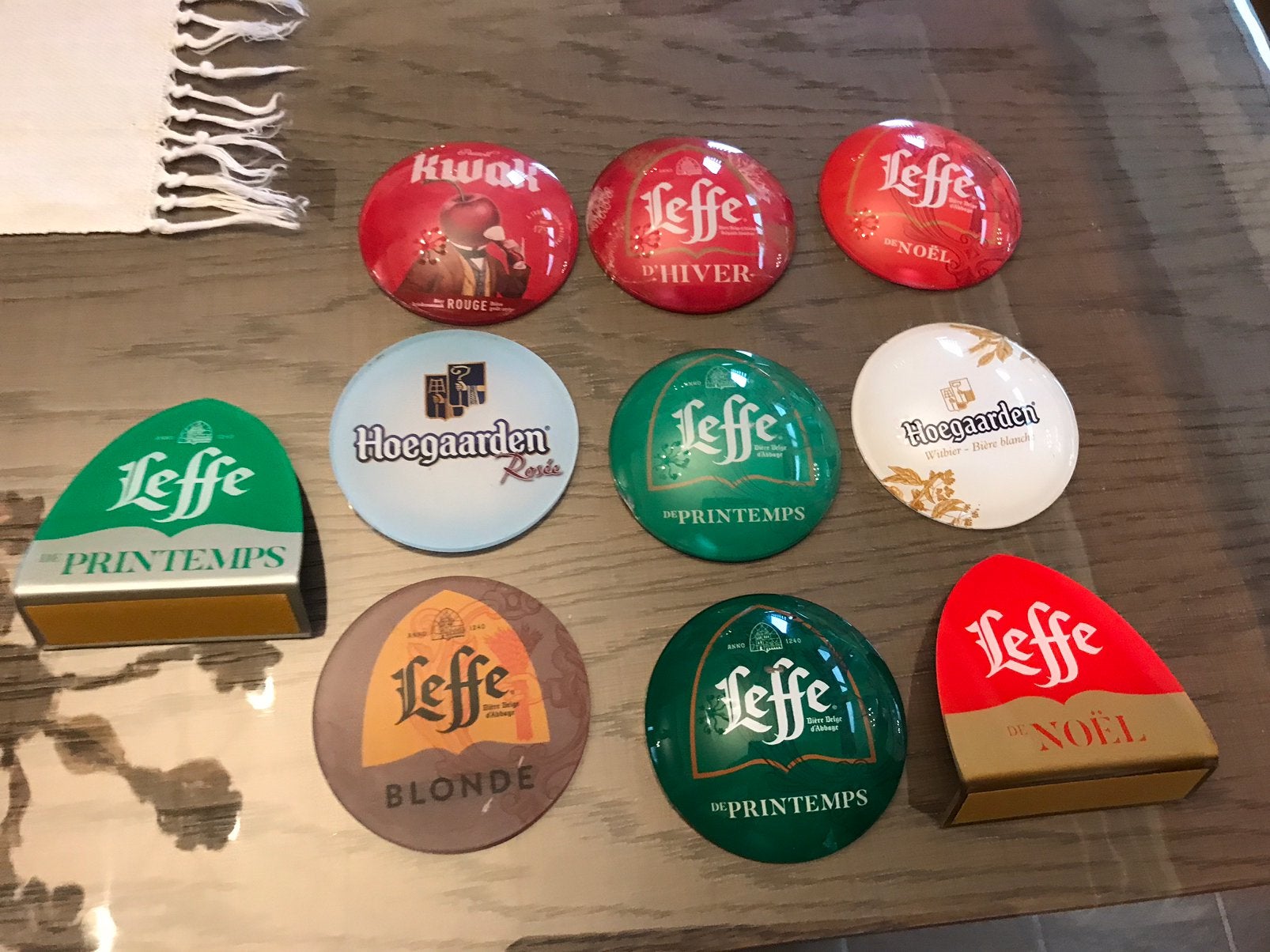 8 lentilles de robinet, 2 plaques de robinetterie vides, Enlèvement ou Envoi, Utilisé, Autres types