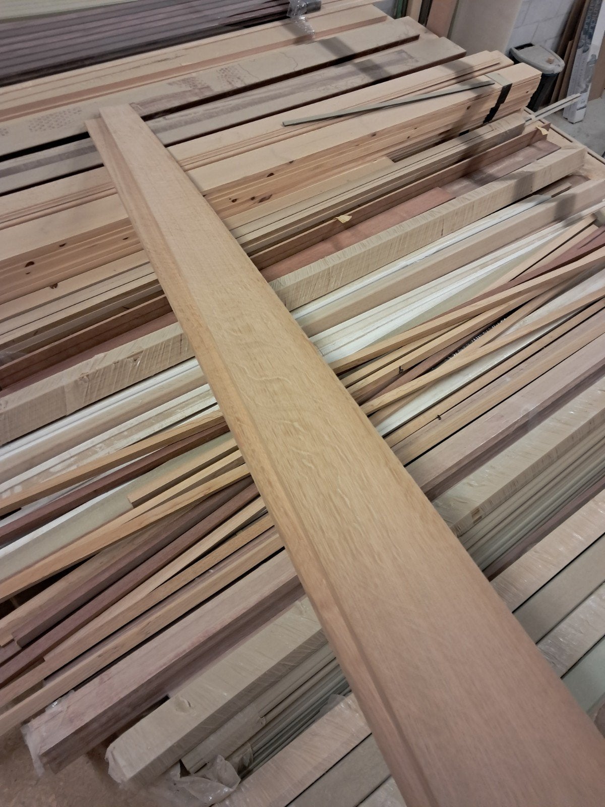 eiken planken, Bricolage & Construction, Enlèvement, Chêne