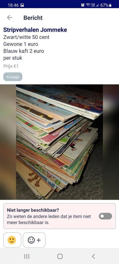 Jommeke stripverhalen, een 100 tal, Boeken, Stripverhalen, Ophalen