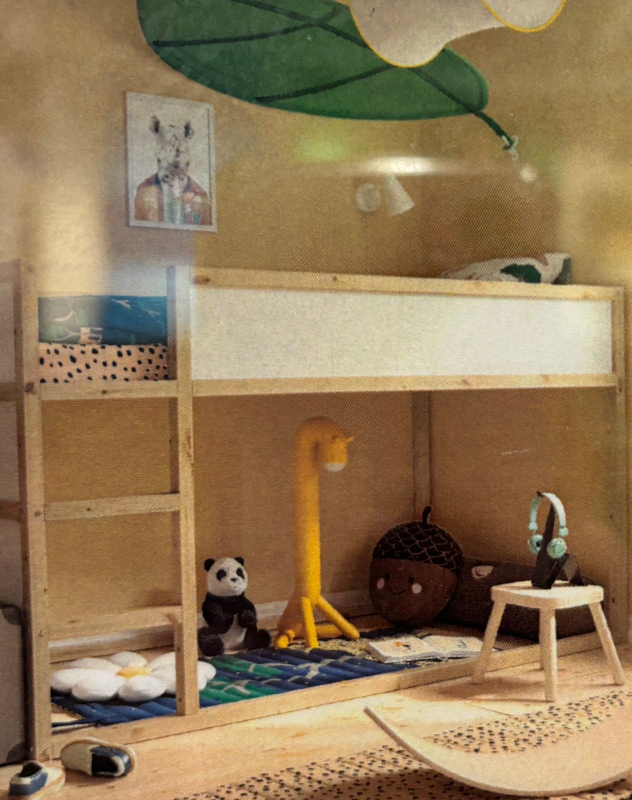Lit enfant réversible Ikea Kura, Enfants & Bébés, Chambre d'enfant | Lits superposés & Lits mezzanines, Enlèvement, Utilisé, Lit mi-hauteur mezzanine