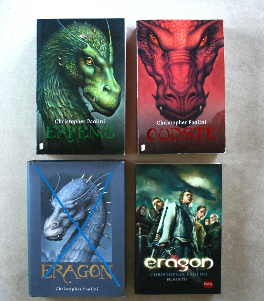 Fantasy: Eragon (Christopher Paolini), Boeken, Ophalen of Verzenden, Gelezen, Christopher Paolini