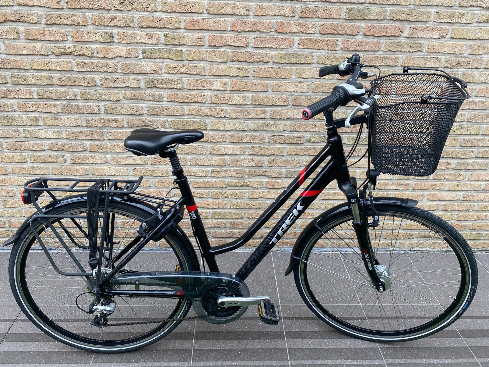 Trek damesfiets, Gebruikt, Velgrem, Meer dan 20 versnellingen, Ophalen
