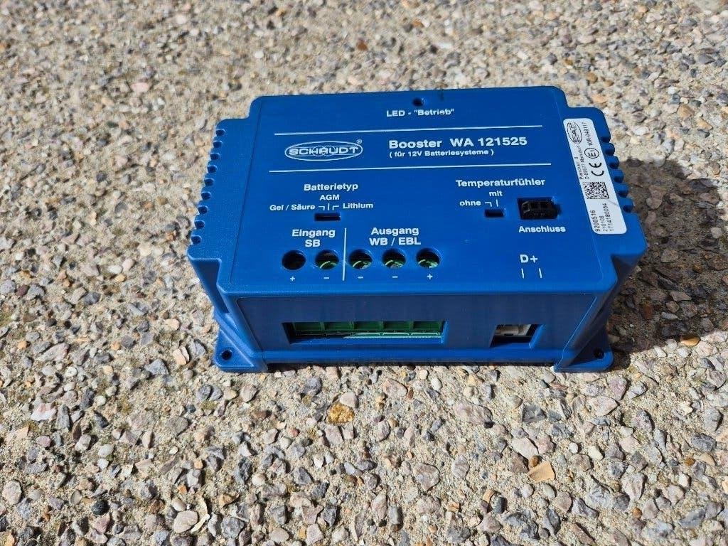 Schaudt DC/DC booster 25A voor camper, Particulier