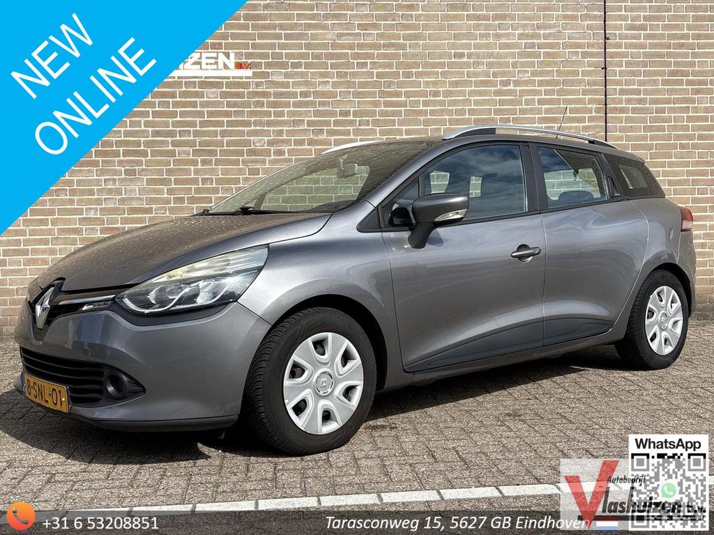 Renault Clio Estate 1.5 dCi ECO Expression | Cruise | Navi |, Autos, Renault, Argent ou Gris, Achat, Entreprise, Boîte manuelle
