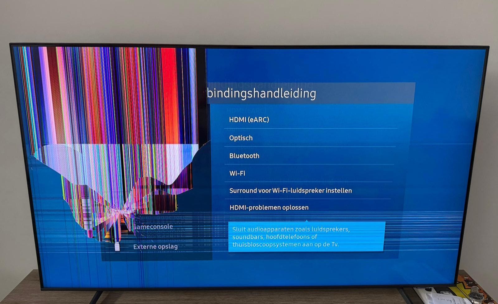TÉLÉVISEUR SAMSUNG QLED 65", Enlèvement, Utilisé, QLED, Samsung
