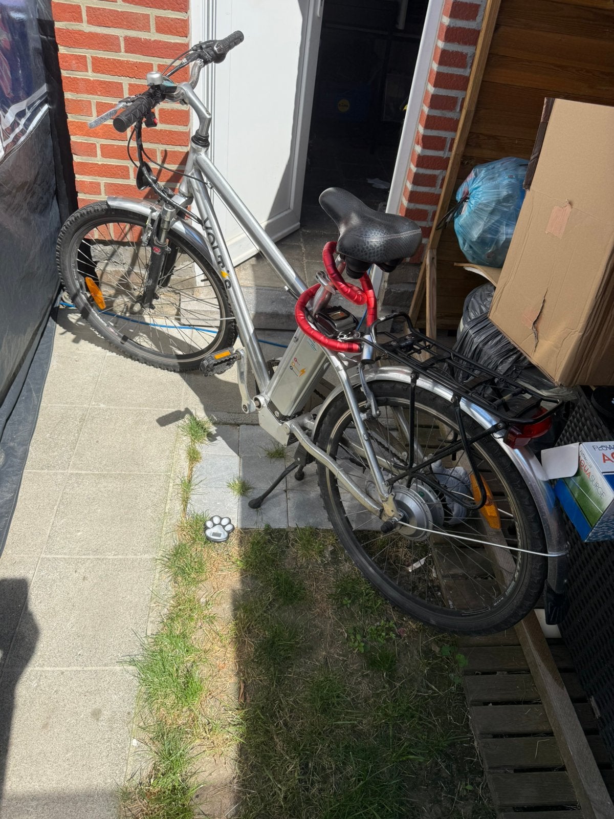 Elektrische herenfiets te koop, Fietsen en Brommers, Ophalen, Zo goed als nieuw