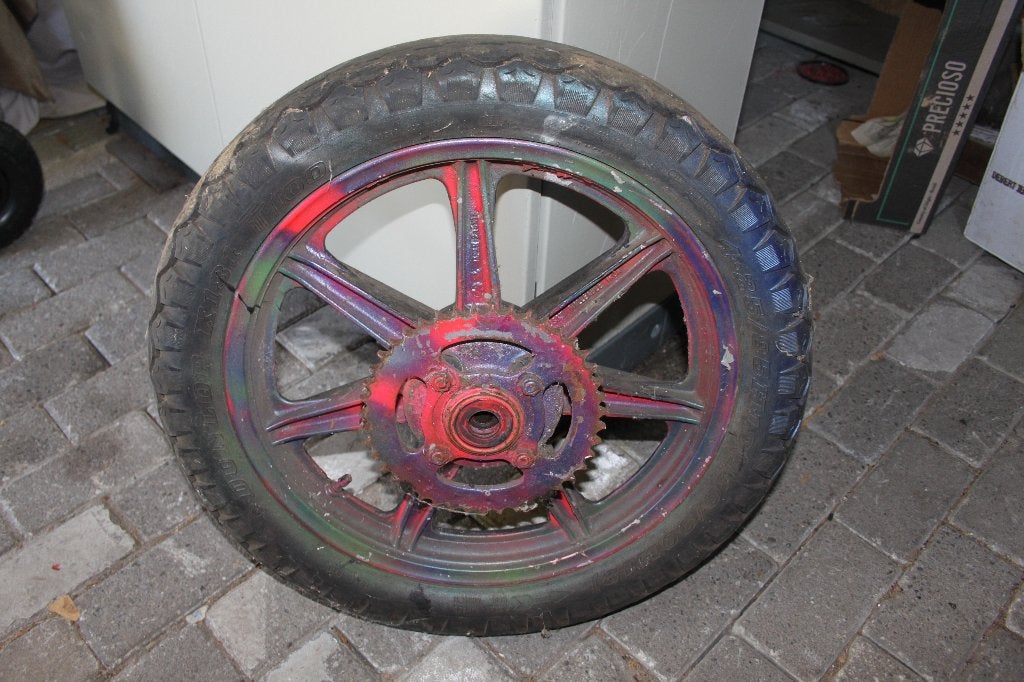Yamaha  RD 350  wielen, Motoren, Ophalen, Gebruikt
