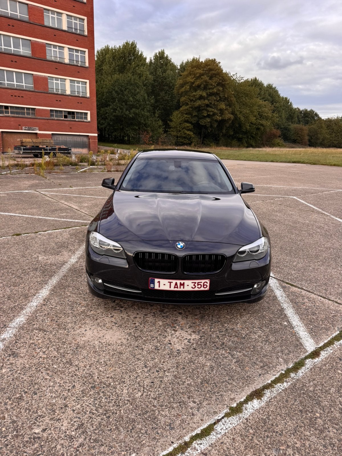 BMW 520d Automaat |, Auto's, BMW, Automaat, Zwart, Leder, 5 deurs