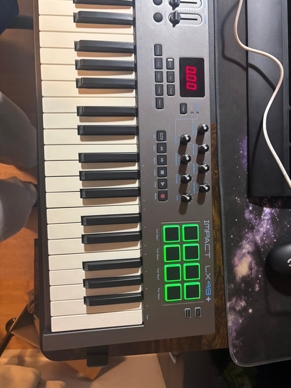 Nektar Impact LX49+, Muziek en Instrumenten, Midi-apparatuur, Ophalen, Zo goed als nieuw
