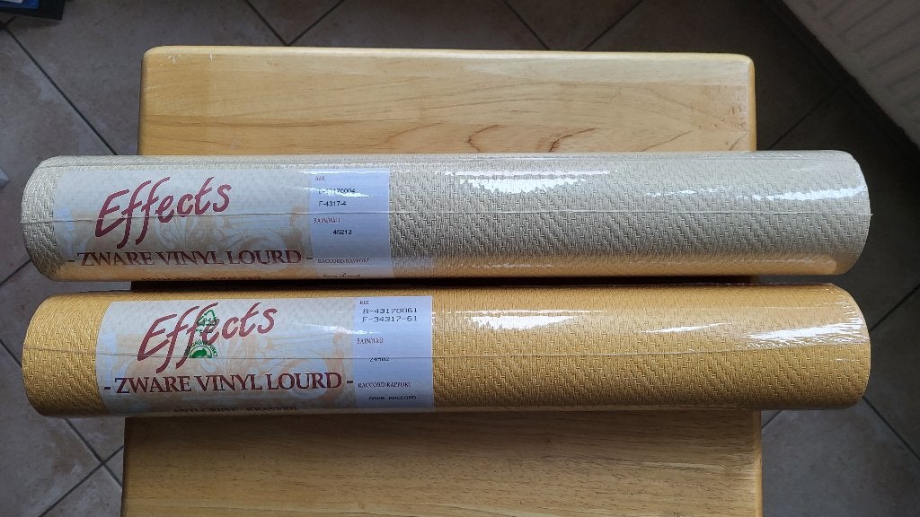 Vinyle lourd pour salle de bains (2 rouleaux), Enlèvement, Neuf