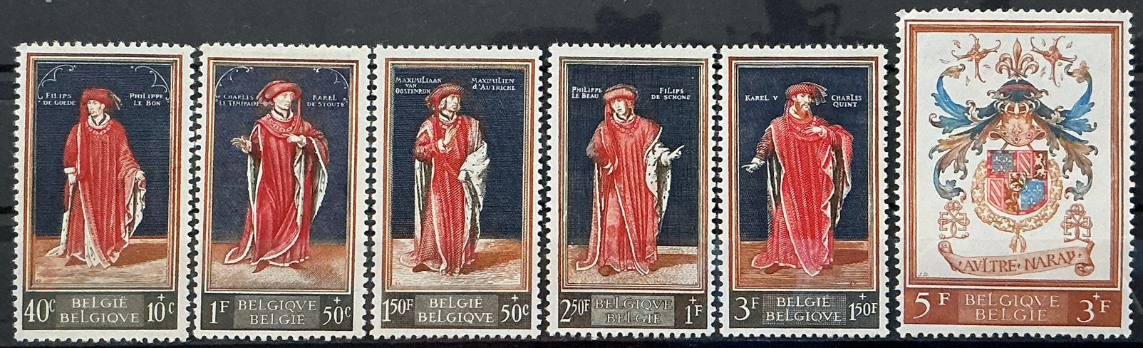 LOT 775. COB: 1102/07. CENTENAIRE. MNH., Neuf, Enlèvement ou Envoi, Non oblitéré, Art