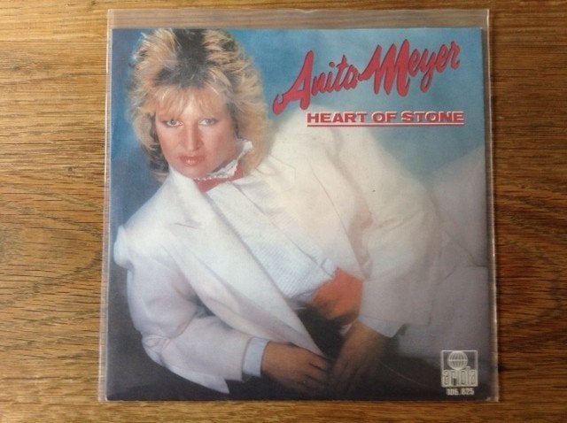single anita meyer, CD & DVD, Vinyles Singles, Enlèvement ou Envoi, Pop, Housse de protection extérieure, 7 inch