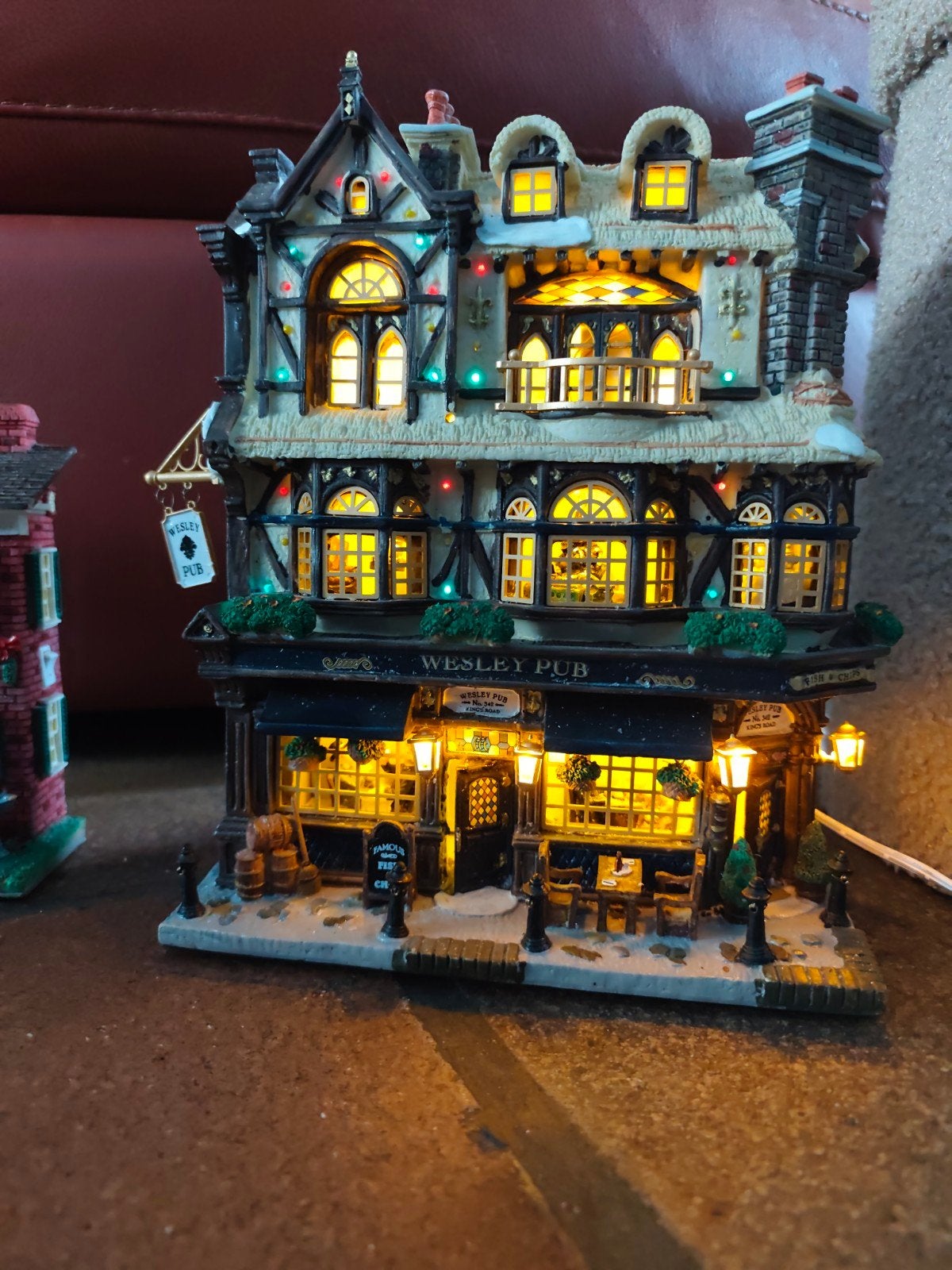 façade village de Noël lemax, Enlèvement ou Envoi