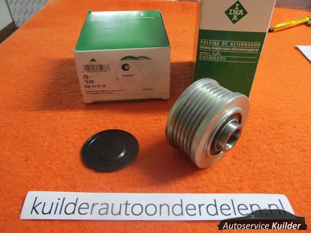 Vrijlooppoelie Alfa Fiat Opel Saab 1,6d  1,9jtd INA Nieuw, -, -, Ophalen of Verzenden, -