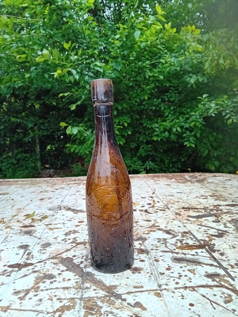Ancienne brasserie de bouteilles de bière vintage L'avenir B, Collections, Enlèvement ou Envoi
