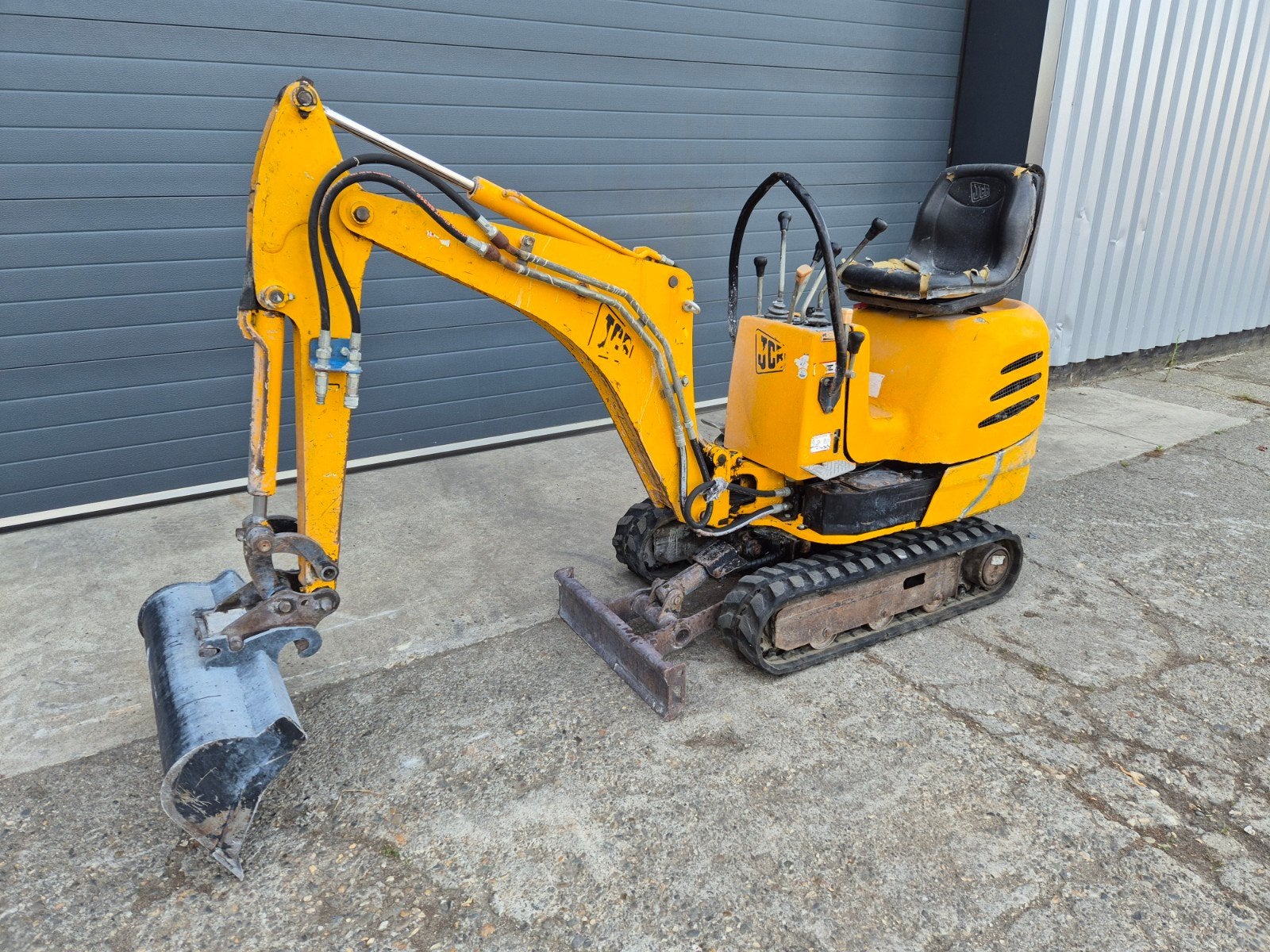JCB 8008 Minigraver Graafmachine, Tuin en Terras, Ophalen