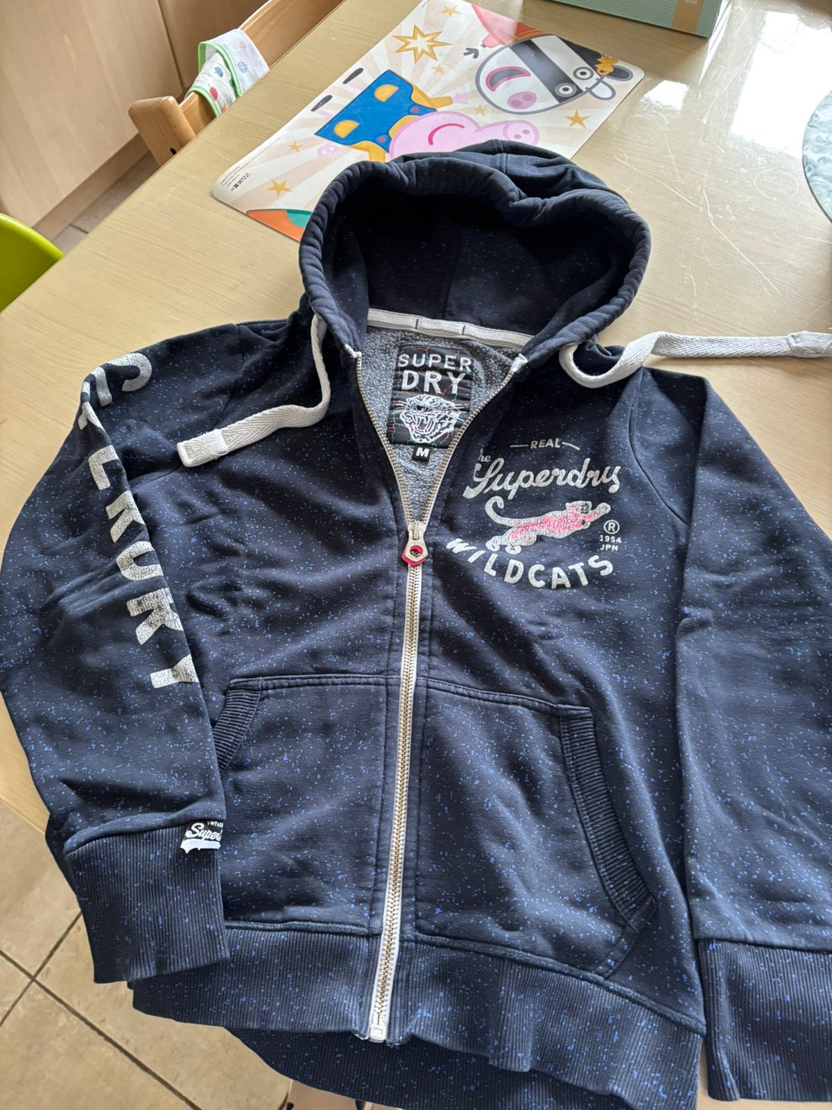 Superdry vest maat M, Kleding | Dames, Ophalen of Verzenden, Gedragen, Maat 38/40 (M), Blauw