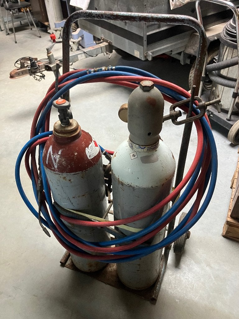 Autogeen las-/soldeertoestel – compleet ( Gasco 20l. ), Ophalen, Gebruikt, Overige typen