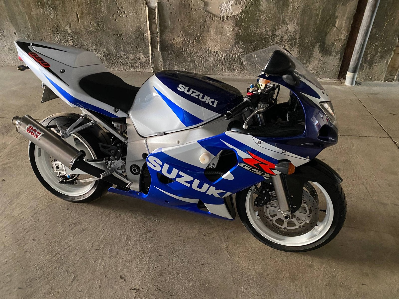 Gsxr suzuki uitlaat einddemper demper bos, Ophalen of Verzenden
