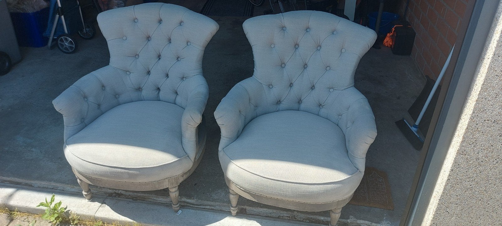 2 sièges de salon, Enlèvement