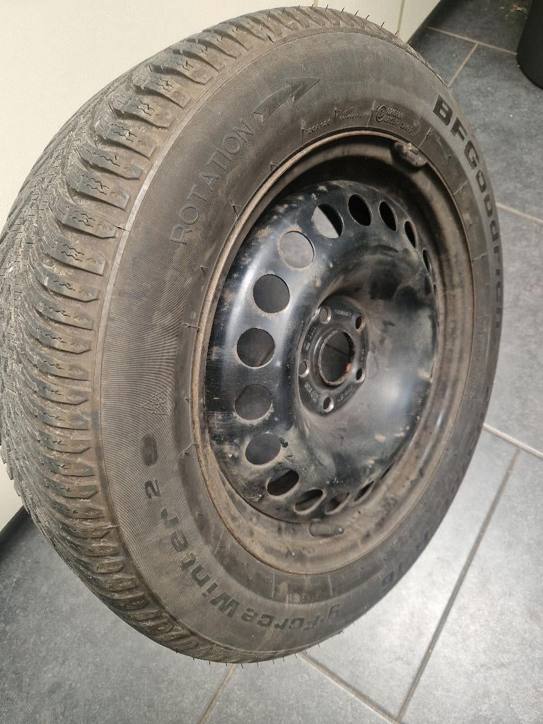 Jante + pneu, Ophalen, 16 inch, Banden en Velgen, Nieuw