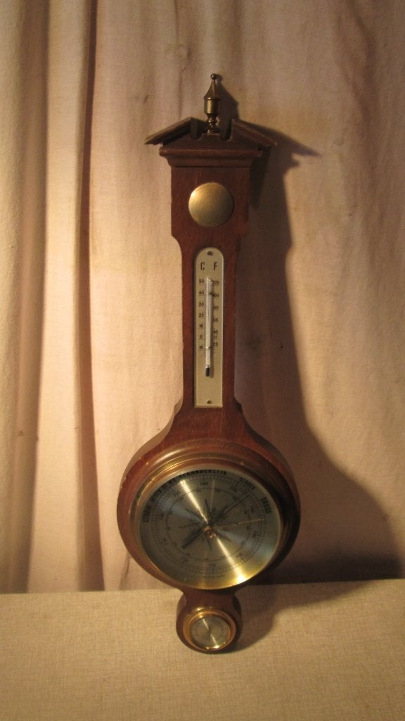 Joli baromètre rétro, TV, Hi-fi & Vidéo, Stations météorologiques & Baromètres, Enlèvement ou Envoi, Comme neuf, Baromètre