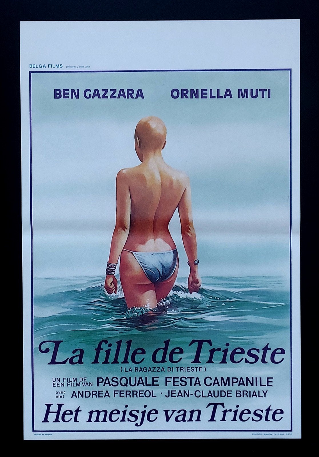 ORNELLA MUTI La ragazza di Trieste 1980 affiche, Enlèvement ou Envoi