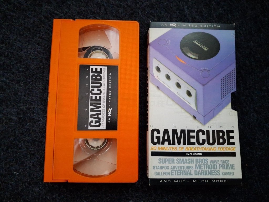 Nintendo GameCube promotie VHS NGC magazine Limited edition, Games en Spelcomputers, Ophalen of Verzenden, Zo goed als nieuw