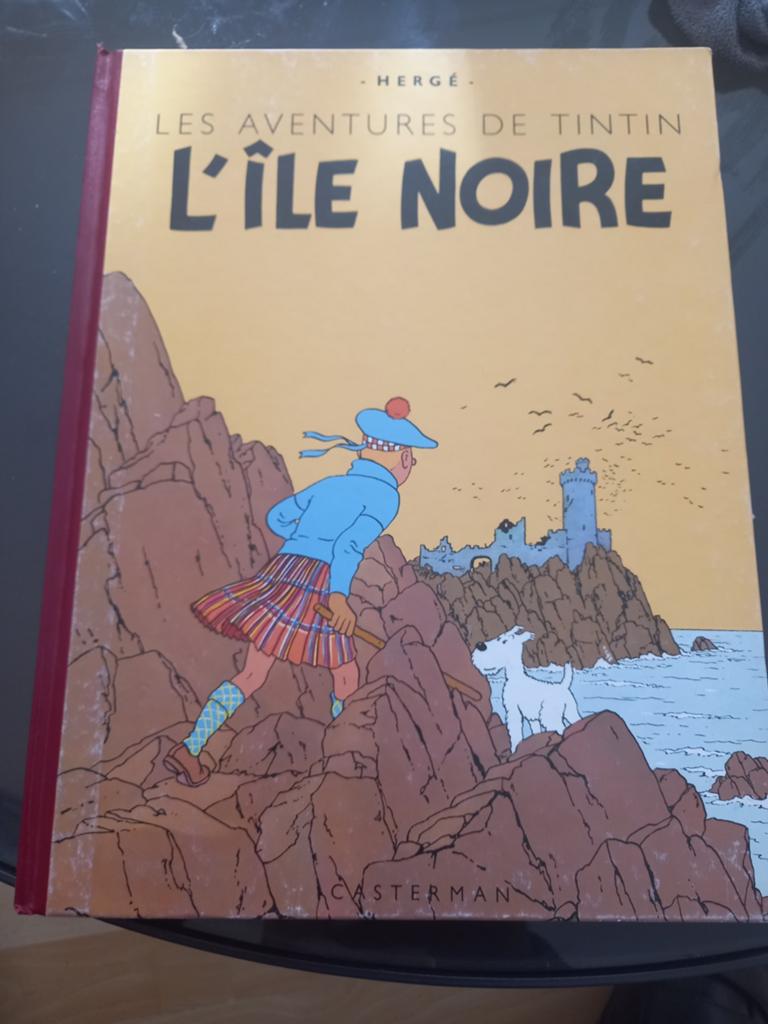 tintin l ile noir fac simile edition 1943, Collections, Enlèvement, Tintin