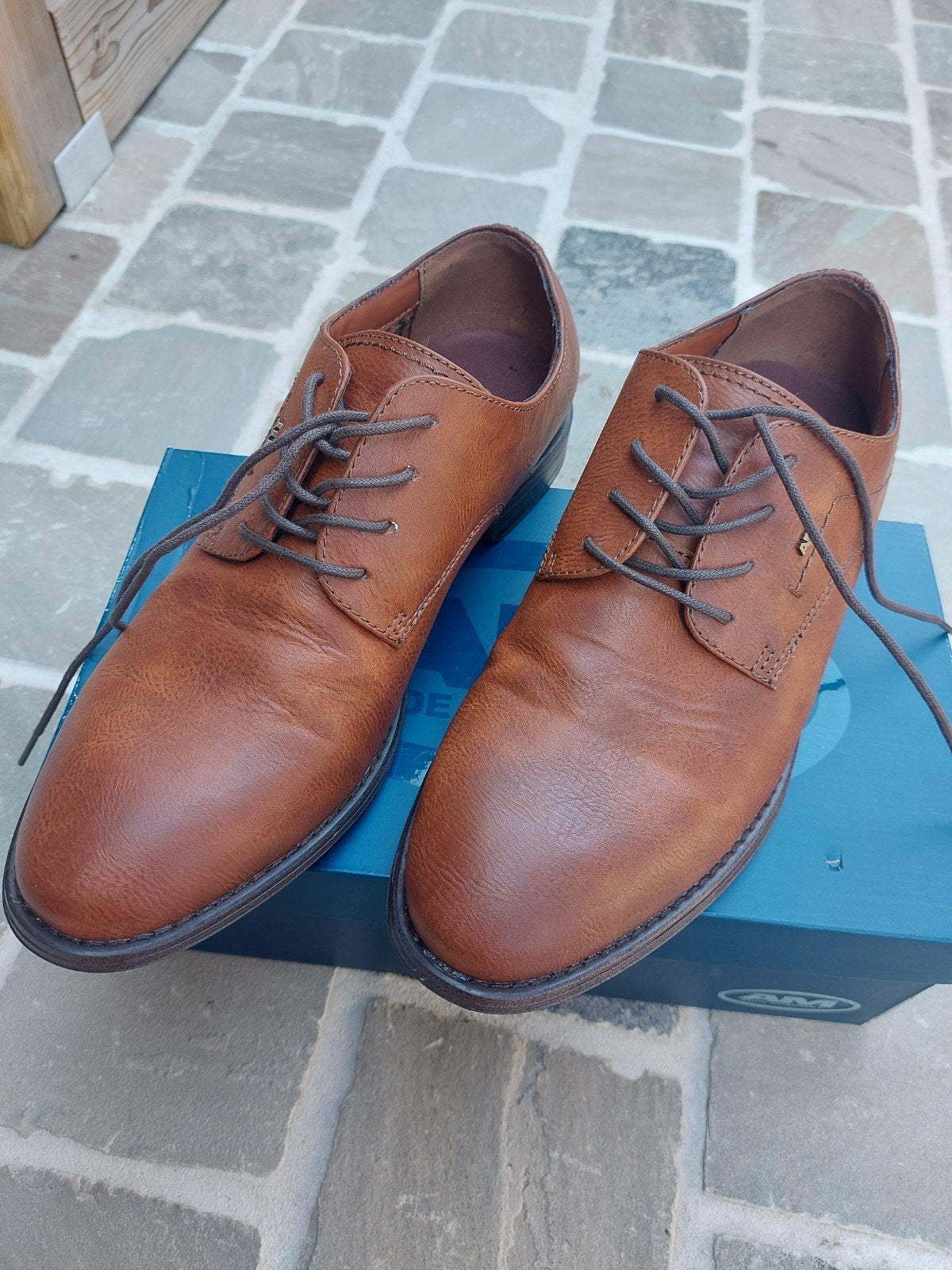 Klassieke heren veterschoenen, Kleding | Heren, Schoenen, Ophalen, Bruin, Zo goed als nieuw, Veterschoenen