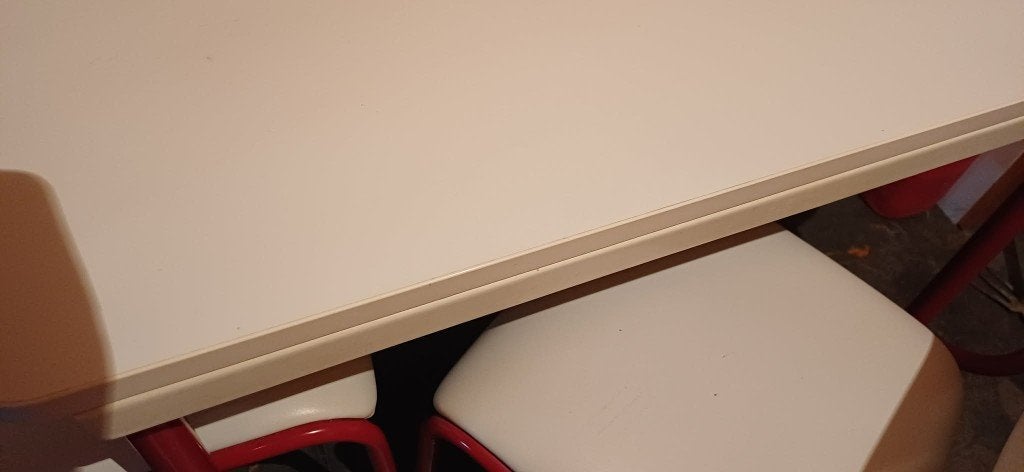 Table de cuisine et 2 chaises, Moins de 100 cm, Enlèvement, Utilisé, 50 à 100 cm