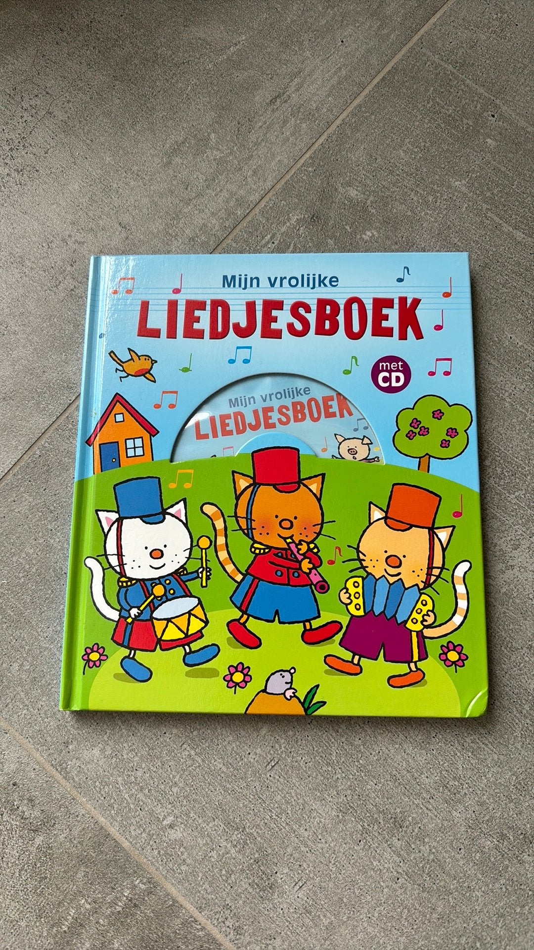 2 liedjesboeken met CD, Boeken, Ophalen, Zo goed als nieuw, 1 tot 2 jaar