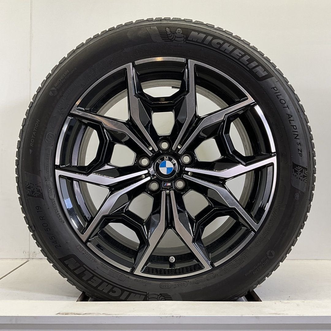 BMW X3 G01 EN X4 G02 SET VELGEN + WINTERBANDEN 19 INCH ORIG., Auto-onderdelen, 19 inch, -, -, Banden en Velgen