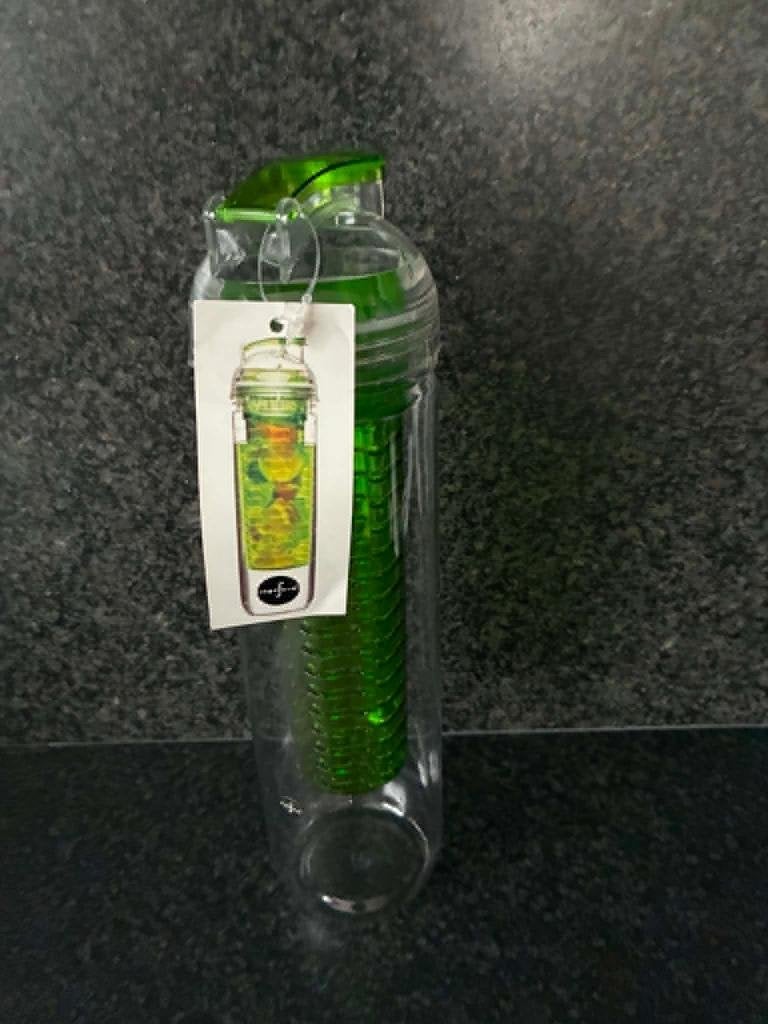 drinkbus, waterfles met fruitinfuser nieuw, Sport en Fitness, Drinkbussen, Ophalen of Verzenden, Nieuw