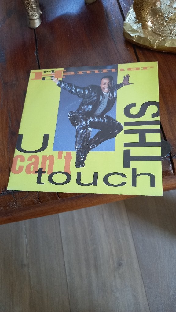 vinyl (45T) MC hammer "u can't touch this", Ophalen, Zo goed als nieuw, Pop
