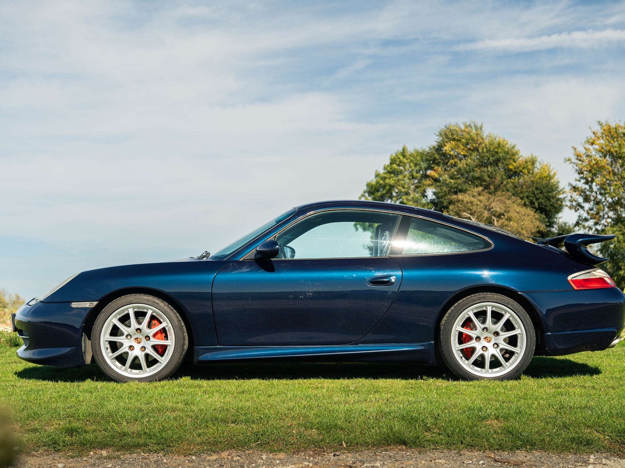 Porsche 911 3.4i Tiptronic S (automatique), Cuir, Entreprise, Bleu, 2 portes