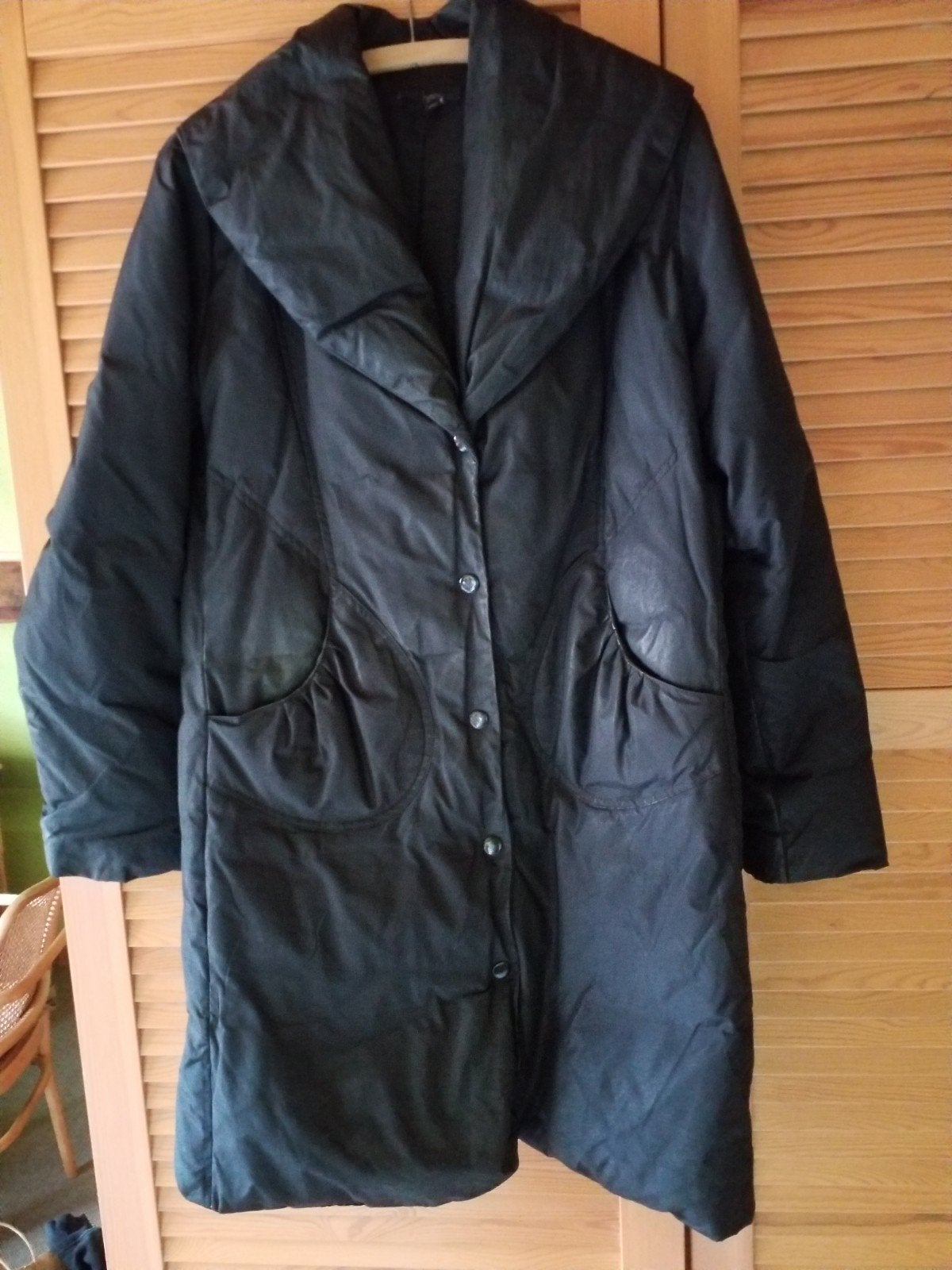 doudoune col châle, Enlèvement, Porté, Taille 42/44 (L), Noir