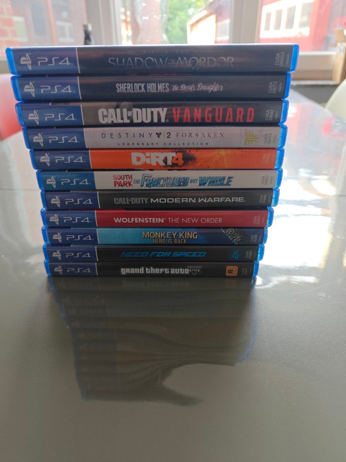 Pakket van 11 PS4 Games, Games en Spelcomputers, Ophalen, Gebruikt