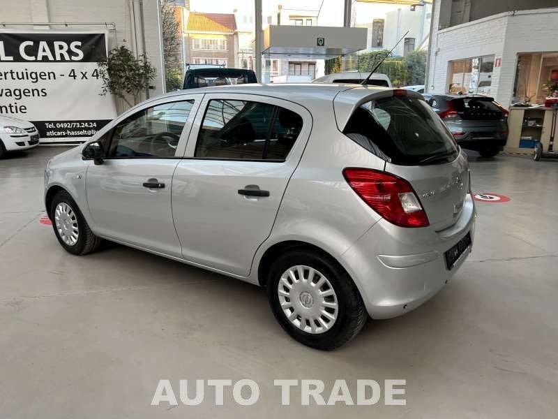 Opel Corsa slechts 120.000km! | Airco | 1J Garantie + Keurin, Voorwielaandrijving, Stof, Zwart, 4 cilinders