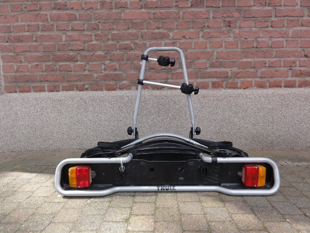 Thule fietsen dragen voor 2 fietsen met sleutels 75 euro, Ophalen, 2 fietsen, Zo goed als nieuw, Trekhaakdrager