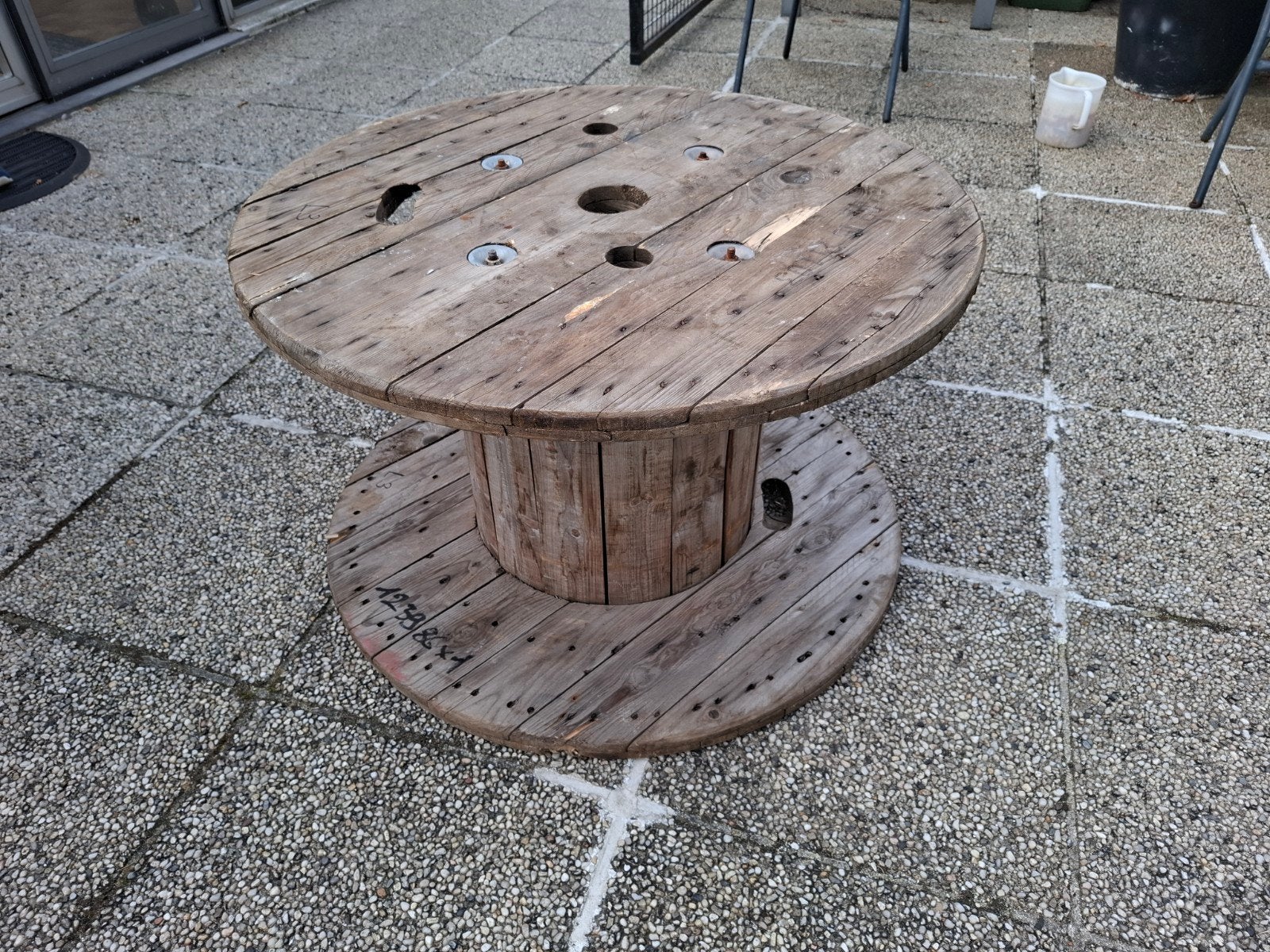 kabelhaspel voor tuintafel of voor geiten, Tuin en Terras, Ophalen