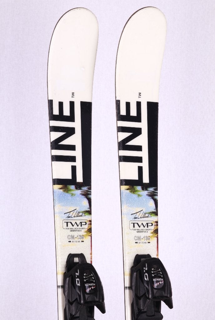 119 cm kinder ski's LINE WALLISCH SHORTY, grip walk, Overige merken, Gebruikt, Verzenden, 100 tot 140 cm