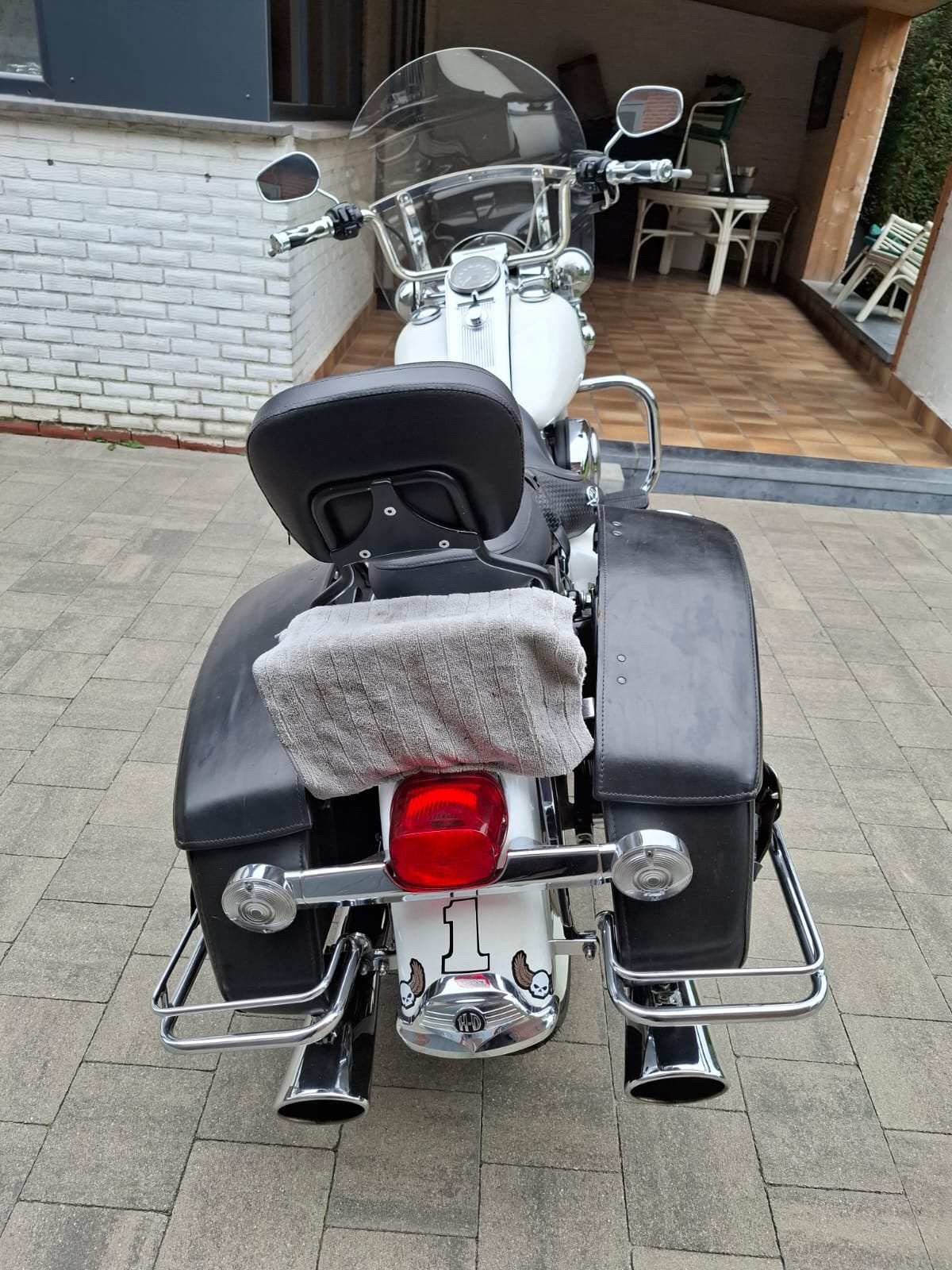 Harley Davidson Road king 1450 2001, Motoren, 2 cilinders, Bedrijf, Toermotor